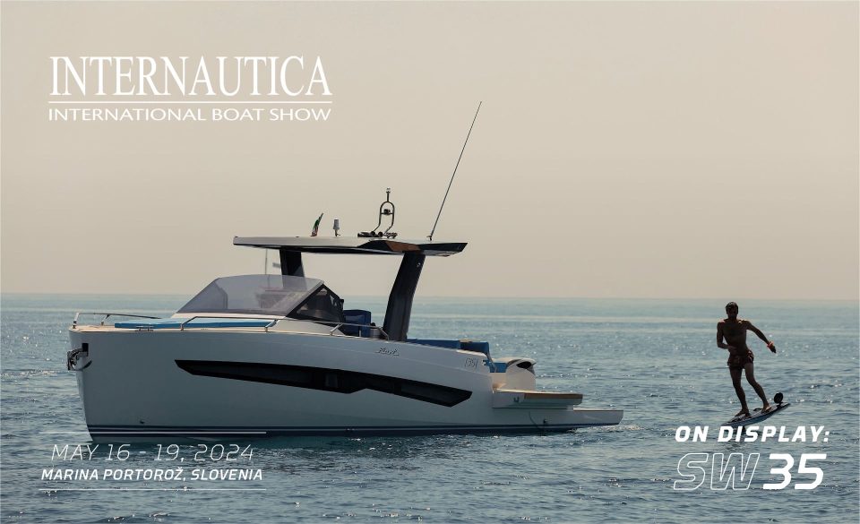 Fiart SW35 al Portoroz Boat Show con Veneziana Yachting